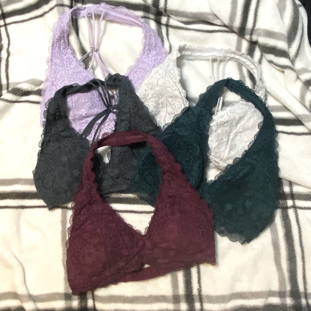 hollister gilly hicks xs bralette lot